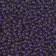 Miyuki rocailles Perlen 11/0 - Dyed silver lined dark purple 11-1426